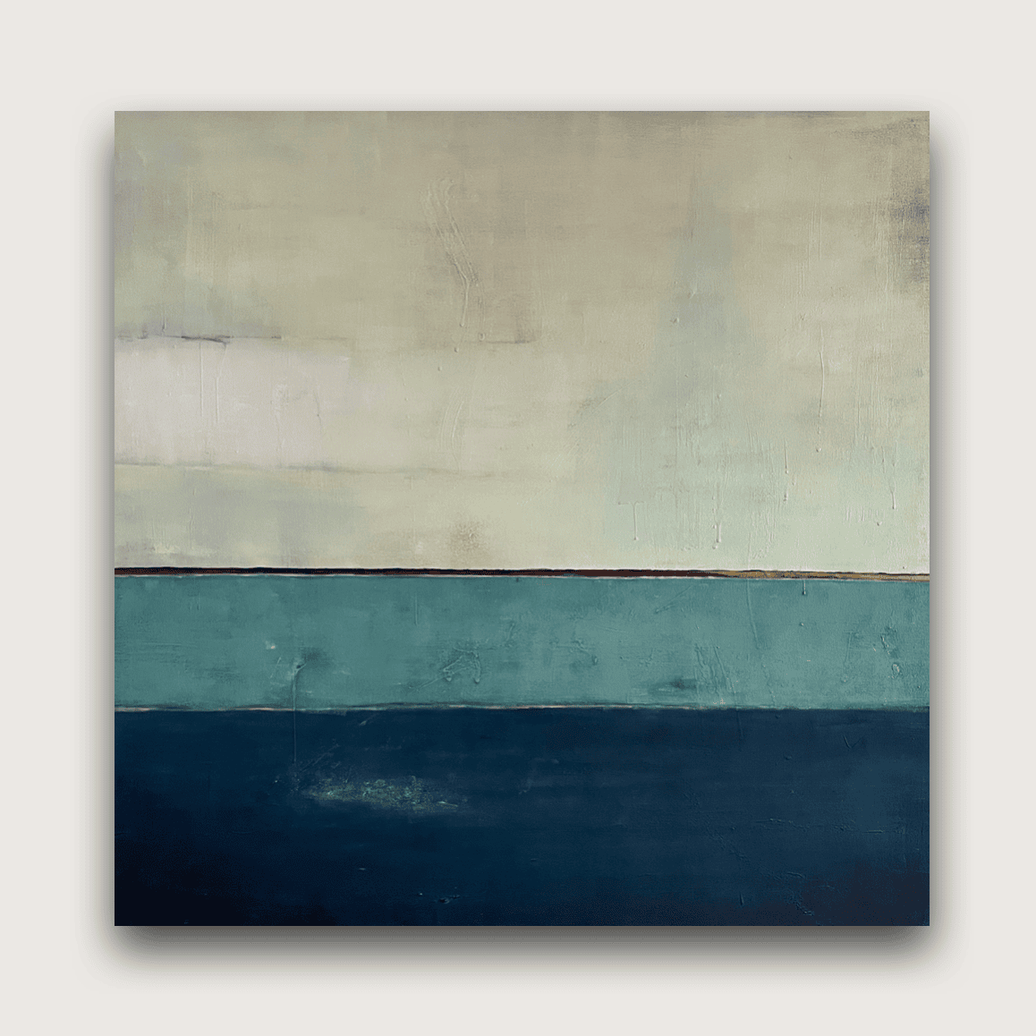 Minimalistische abstrakte Kunst von Christiane Pieper, modern und ausdrucksstark, perfekt für kreative Inneneinrichtung.