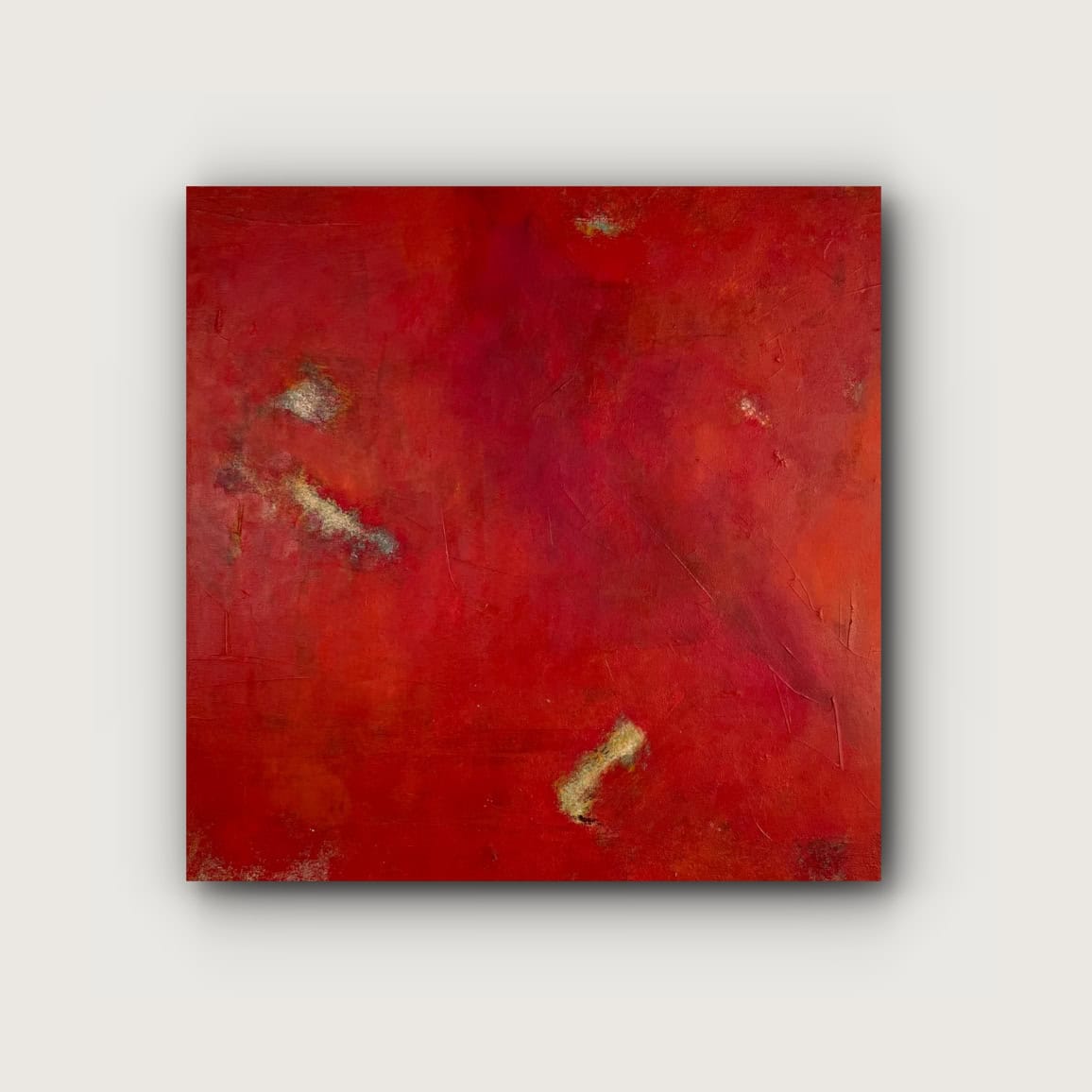WERKE | Landschaft Abstrakt | Fragments on red